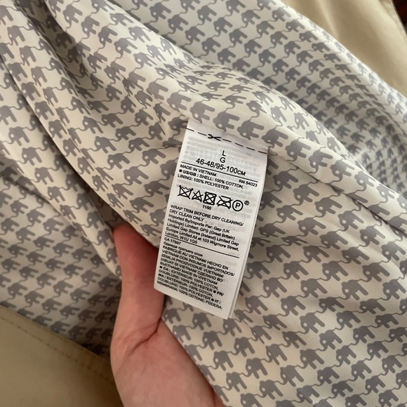 Banana Republic - Limonta - Classic Trench Coat - Large - Picture 10 of 12